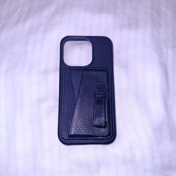 Blackbrook iPhone 13 Pro Leather Phone Case with Card holder - Picture 5 of 7
